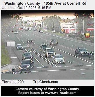 Washington County - 185th Ave at Cornell Rd