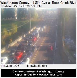 Washington County - 185th Ave at Rock Creek Blvd