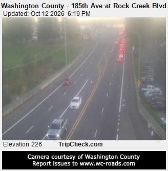 Washington County - 185th Ave at Rock Creek Blvd