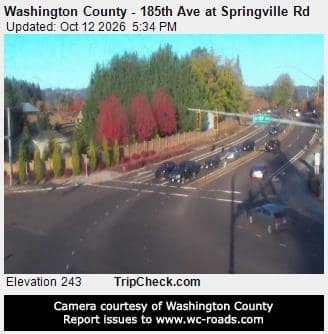 Washington County - 185th Ave at Springville Rd