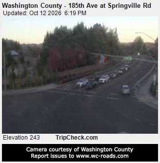 Washington County - 185th Ave at Springville Rd