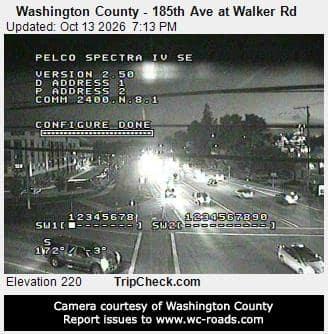 Washington County - 185th Ave at Walker Rd