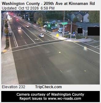 Washington County - 209th Ave at Kinnaman Rd