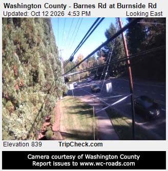 Washington County - Barnes Rd at Burnside Rd