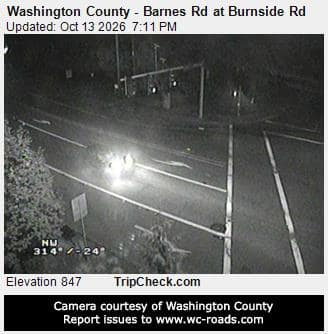 Washington County - Barnes Rd at Burnside Rd