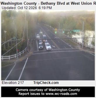 Washington County - Bethany Blvd at West Union Rd