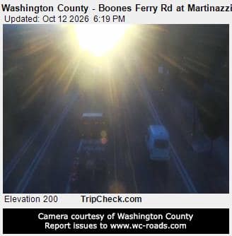 Washington County - Boones Ferry Rd at Martinazzi Ave