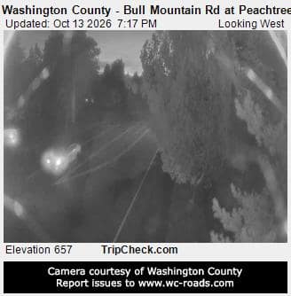 Washington County - Bull Mountain Rd at Peachtree Dr