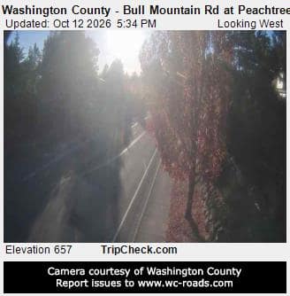 Washington County - Bull Mountain Rd at Peachtree Dr