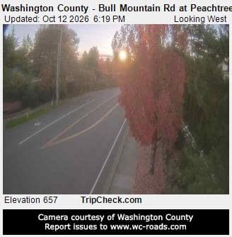 Washington County - Bull Mountain Rd at Peachtree Dr