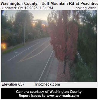 Washington County - Bull Mountain Rd at Peachtree Dr