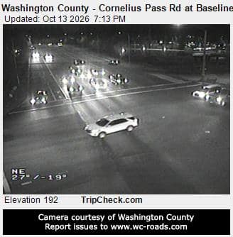 Washington County - Cornelius Pass Rd at Baseline Rd