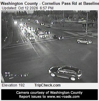 Washington County - Cornelius Pass Rd at Baseline Rd
