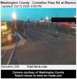 Washington County - Cornelius Pass Rd at Blanton St