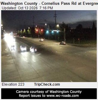 Washington County - Cornelius Pass Rd at Evergreen Pkwy