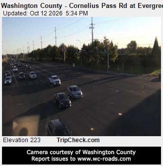 Washington County - Cornelius Pass Rd at Evergreen Pkwy