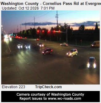 Washington County - Cornelius Pass Rd at Evergreen Pkwy