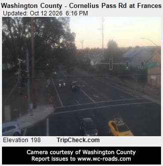Washington County - Cornelius Pass Rd at Frances St