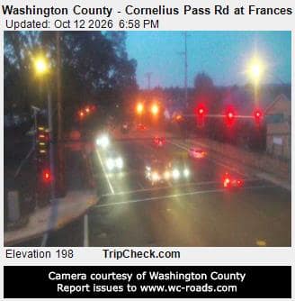 Washington County - Cornelius Pass Rd at Frances St
