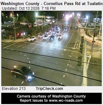 Washington County - Cornelius Pass Rd at Tualatin Valley Hwy
