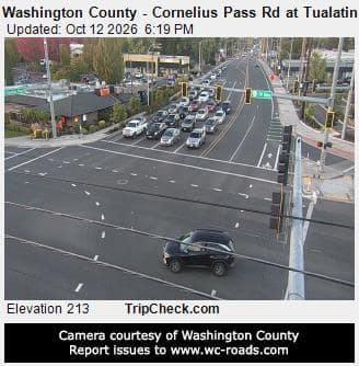 Washington County - Cornelius Pass Rd at Tualatin Valley Hwy