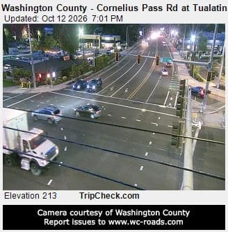 Washington County - Cornelius Pass Rd at Tualatin Valley Hwy