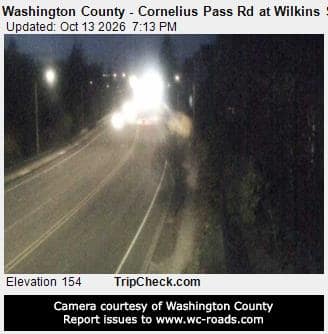 Washington County - Cornelius Pass Rd at Wilkins St