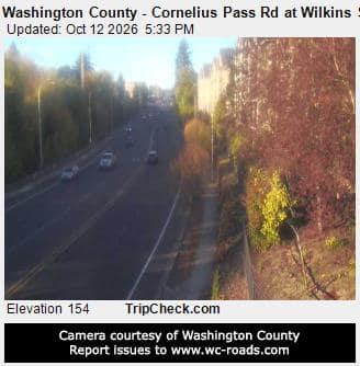 Washington County - Cornelius Pass Rd at Wilkins St