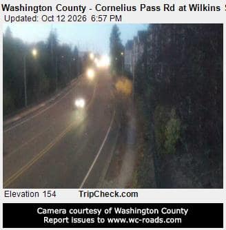 Washington County - Cornelius Pass Rd at Wilkins St