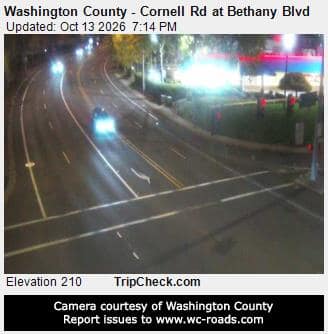 Washington County - Cornell Rd at Bethany Blvd