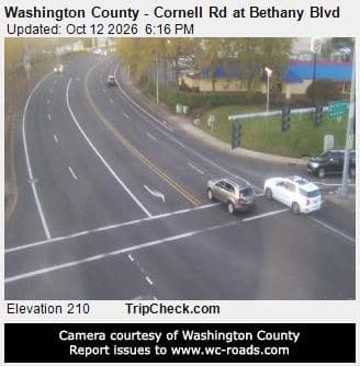 Washington County - Cornell Rd at Bethany Blvd