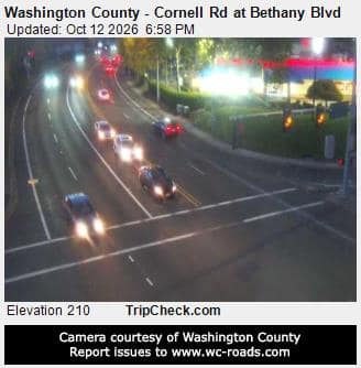 Washington County - Cornell Rd at Bethany Blvd