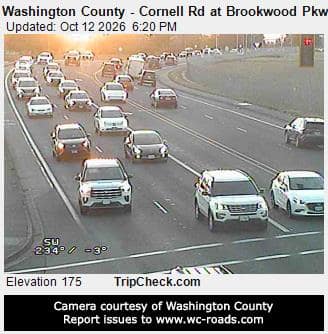 Washington County - Cornell Rd at Brookwood Pkwy