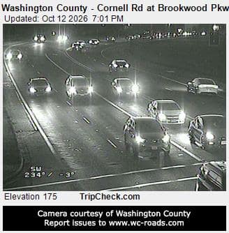 Washington County - Cornell Rd at Brookwood Pkwy