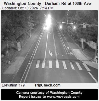 Washington County - Durham Rd at 108th Ave