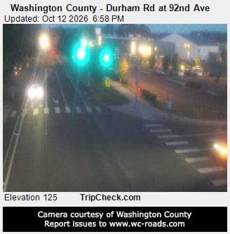 Washington County - Durham Rd at 92nd Ave
