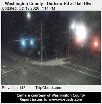 Washington County - Durham Rd at Hall Blvd