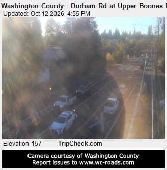 Washington County - Durham Rd at Upper Boones Ferry Rd