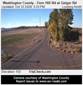Washington County - Fern Hill Rd at Geiger Rd