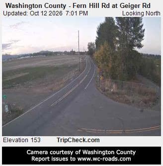 Washington County - Fern Hill Rd at Geiger Rd