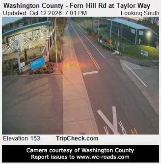 Washington County - Fern Hill Rd at Taylor Way