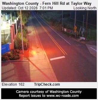 Washington County - Fern Hill Rd at Taylor Way