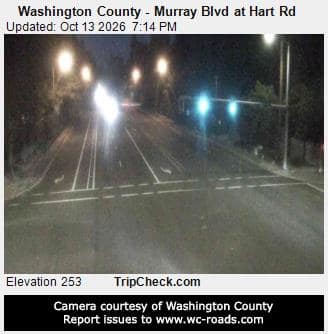 Washington County - Murray Blvd at Hart Rd