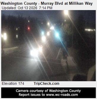 Washington County - Murray Blvd at Millikan Way