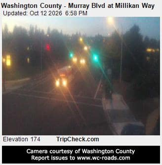 Washington County - Murray Blvd at Millikan Way