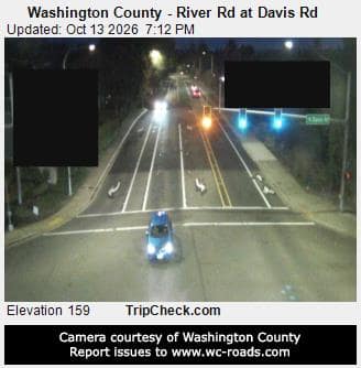 Washington County - River Rd at Davis Rd
