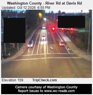 Washington County - River Rd at Davis Rd