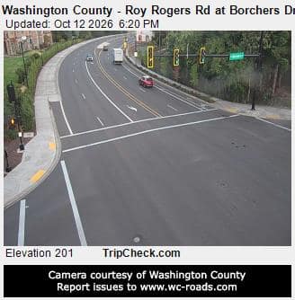 Washington County - Roy Rogers Rd at Borchers Dr