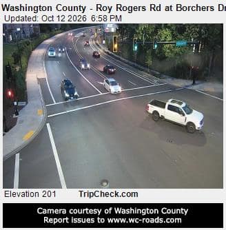 Washington County - Roy Rogers Rd at Borchers Dr