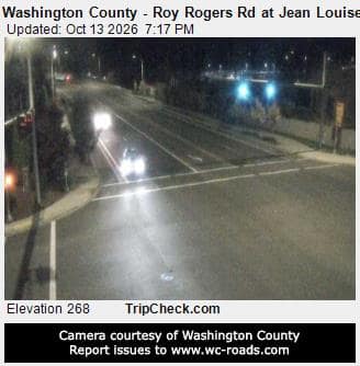 Washington County - Roy Rogers Rd at Jean Louise Rd